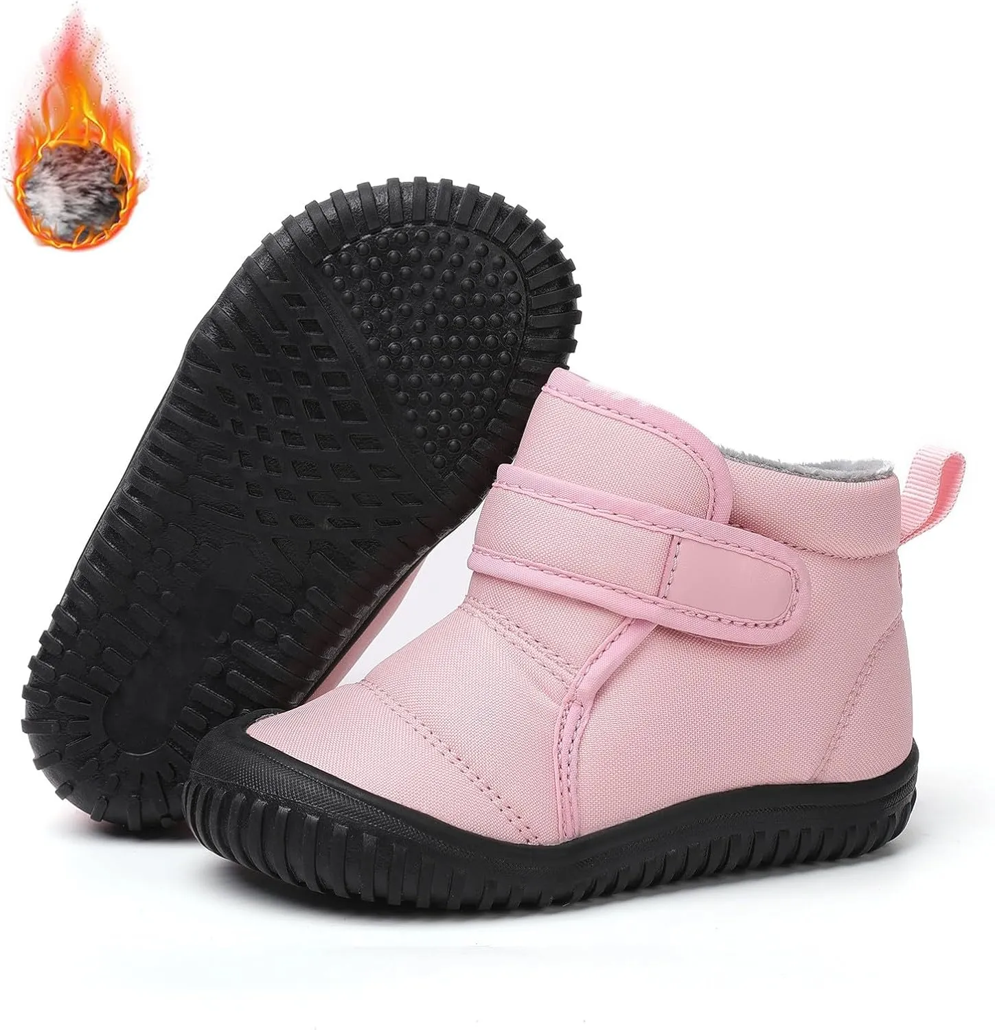 Baby Winter Snow Boots for Infant Boys Girls Toddler Water-esistant Warm ining Soft Sole First Walking Shoes