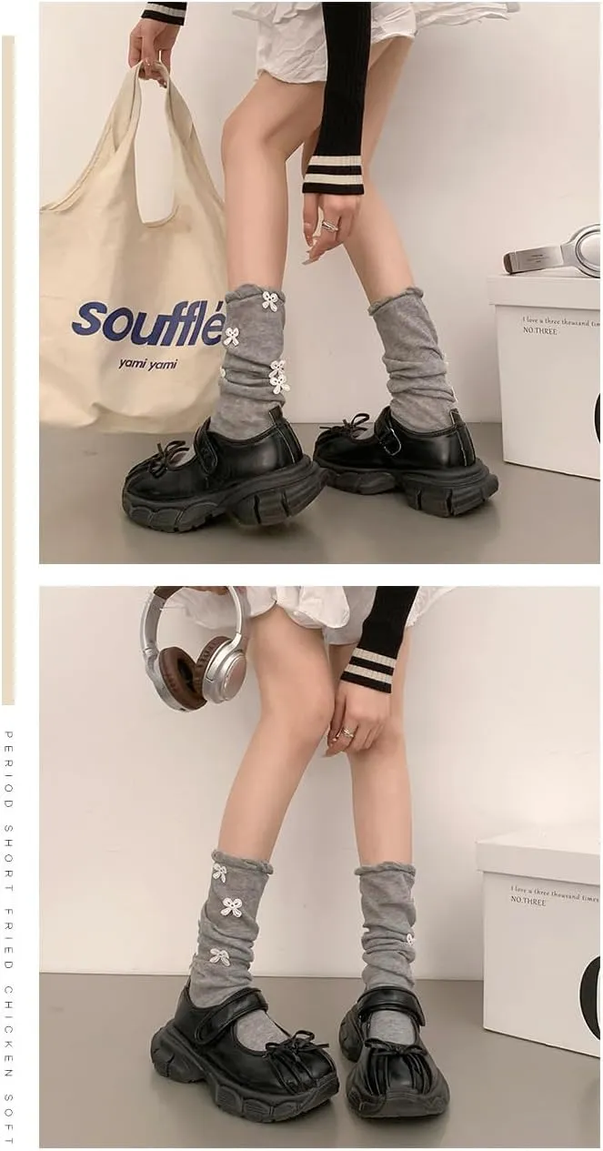 Ballet Sneakers for Women Round Toe Sneakerina Comfort Wear Dad Bows Shoes Mary Jane Chunky Platform Cute Y2K Retro Kawaii Elegant Dressy Fashion Trendy Tennis Trainer Back to School Summer Outdoors
