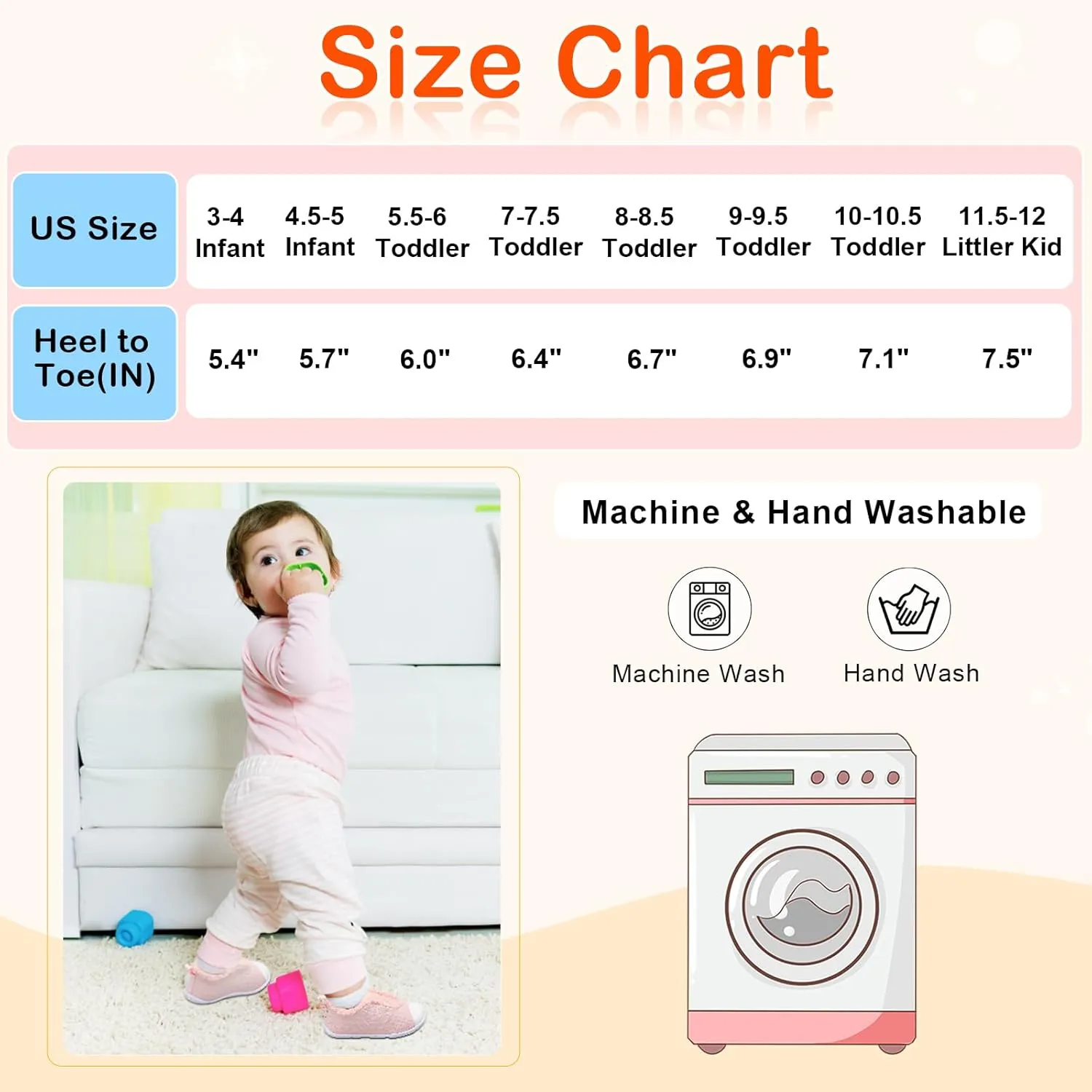 BARERUN Toddler Slippers Boys Girls Warm Skin-friendly House Slippers Soft-Lightweight Around House Shoes for Kids Indoor/Outdoor