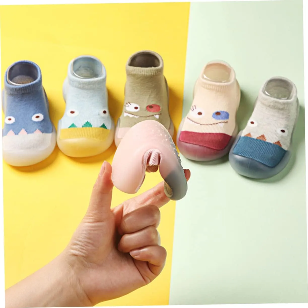 BESTYASH Socks Non Socks Soft Slipper Socks White Shoes Walking for -