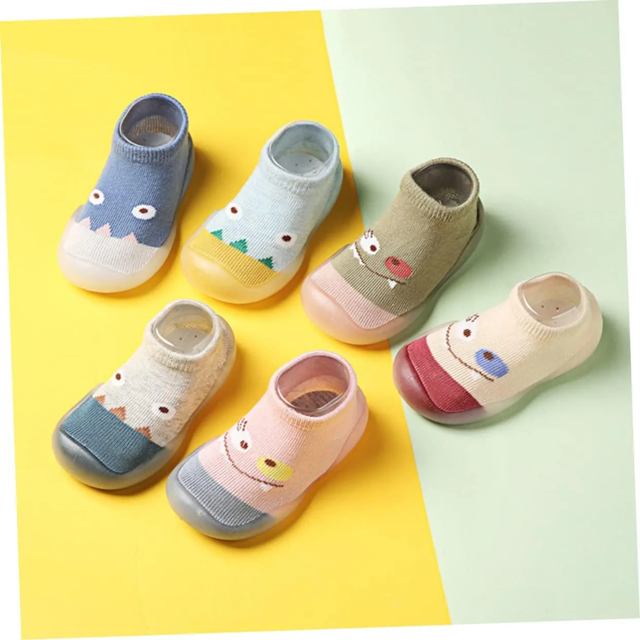 BESTYASH Socks Non Socks Soft Slipper Socks White Shoes Walking for -