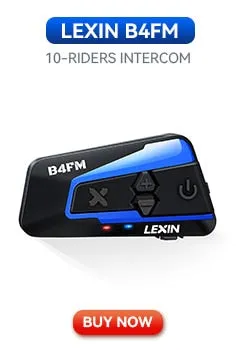Bluetooth 5.0 Motorcycle Intercom Helmet Headsets Wireless Communication