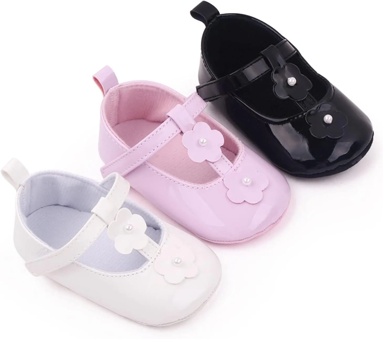 Boy Shoes Infant Girls Baby Newborn Sneakers Cute Flower Design Walking Shoes Flat Dress Shoes Girls Sandals