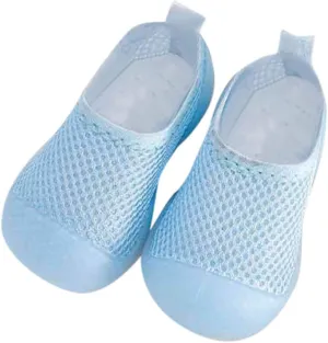 Boys Girls Low Heel Shoes Toddler Kids Infant Newborn Baby Boys Girls Summer Shoes Solid Soft Soles (Blue, 26 Toddler)