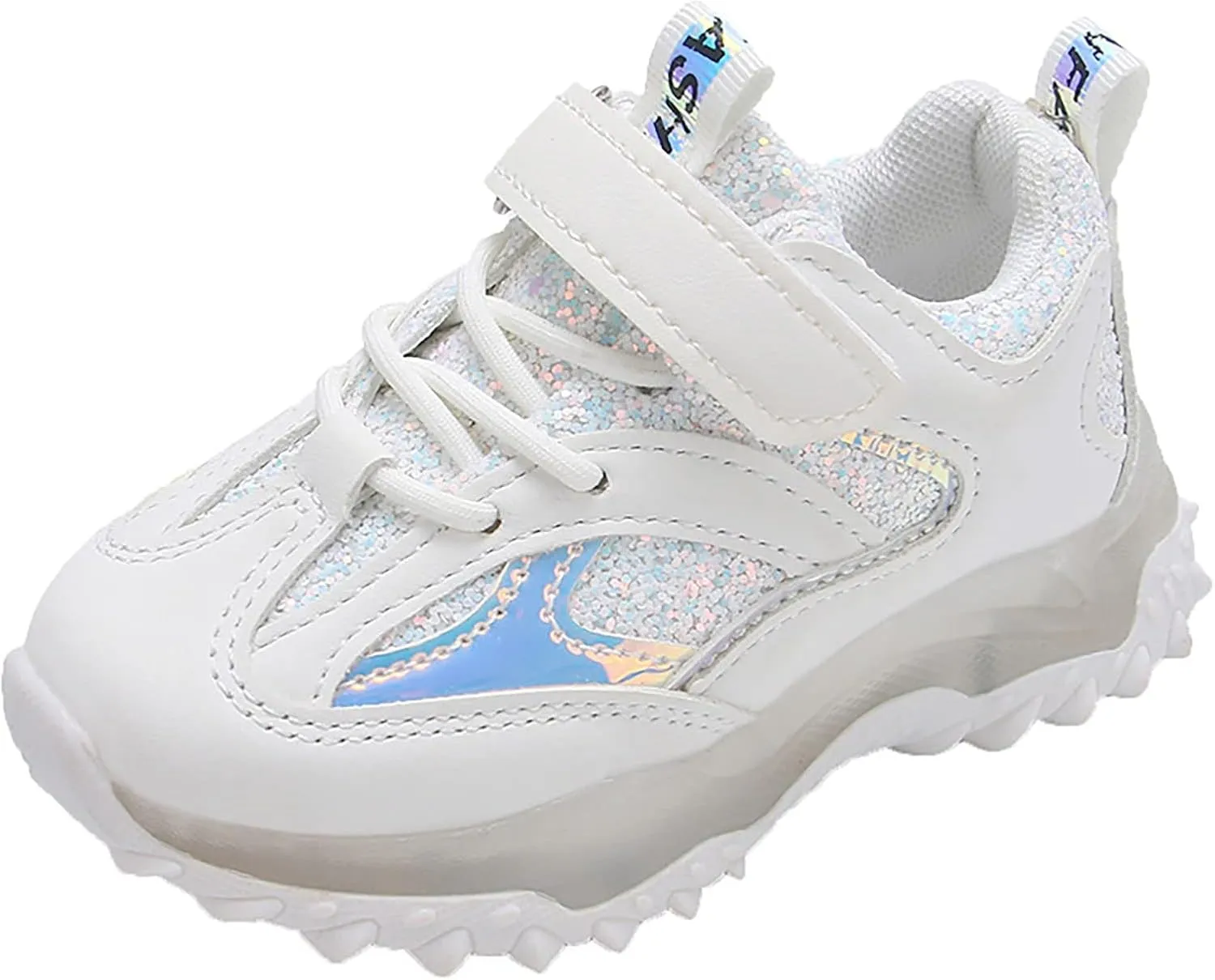 Boys Girls Sneakers Spring Autumn Non Slip Soft Sole Baby Toddler LED Flashing Lights Shoes Boys Lace-up Tennis Shoes