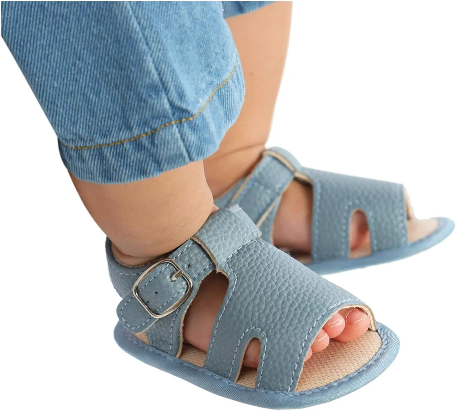 Boys Infant Soft Fist Walking Sandals Sole Baby Rubber Flat Girls Shoes Non-Slip Baby Shoes Big Kids Water Shoe