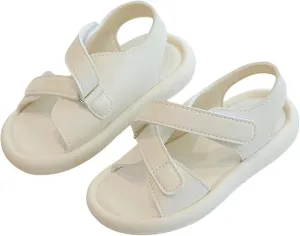 Boys' Sandals Summer Little Girls' Casual Beach Shoes Children's Fashion Open Toe Soft Sole Baby Big Kids Slides Girls