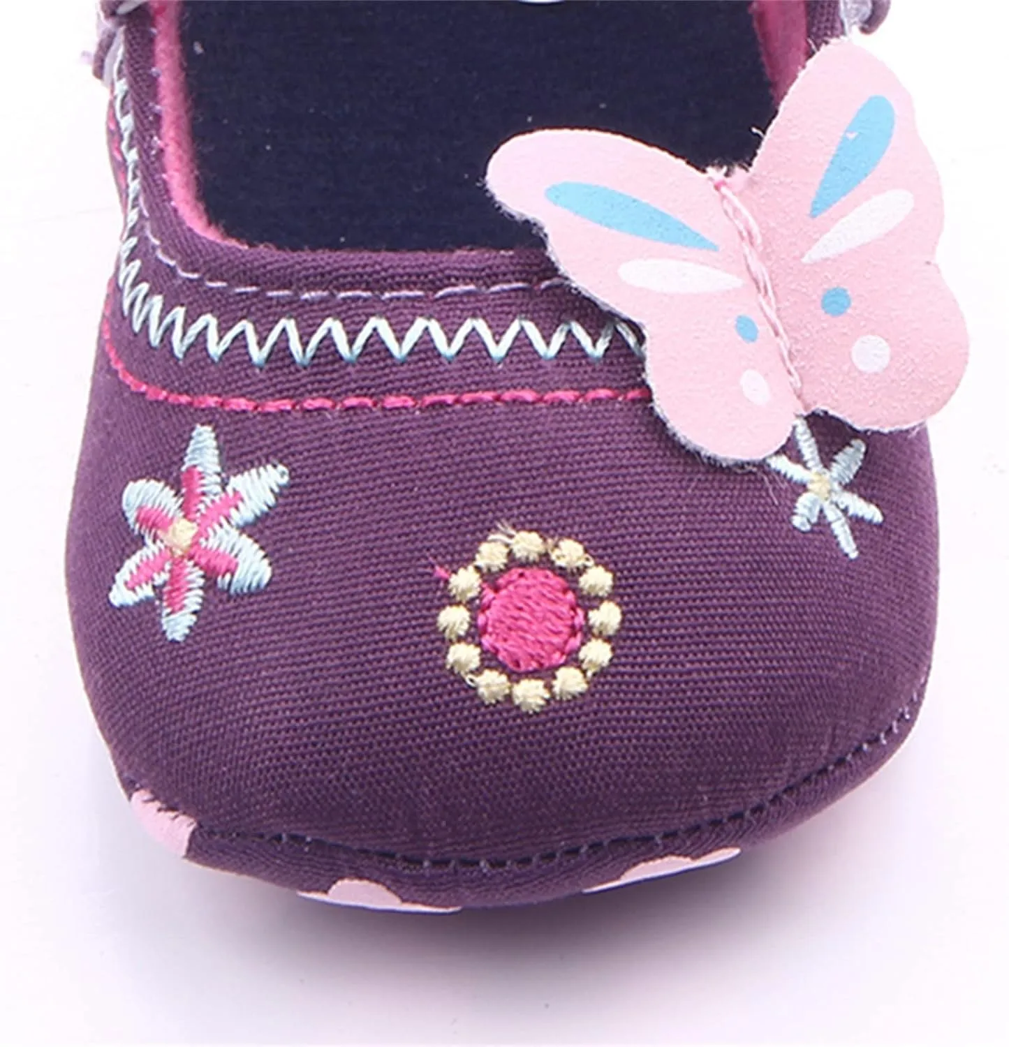Boys Shoes Infant Girls Sneakers Baby Newborn Cute Bow Embroidered Walking Shoes Flat Shoes Denim Models Soccer Cleats