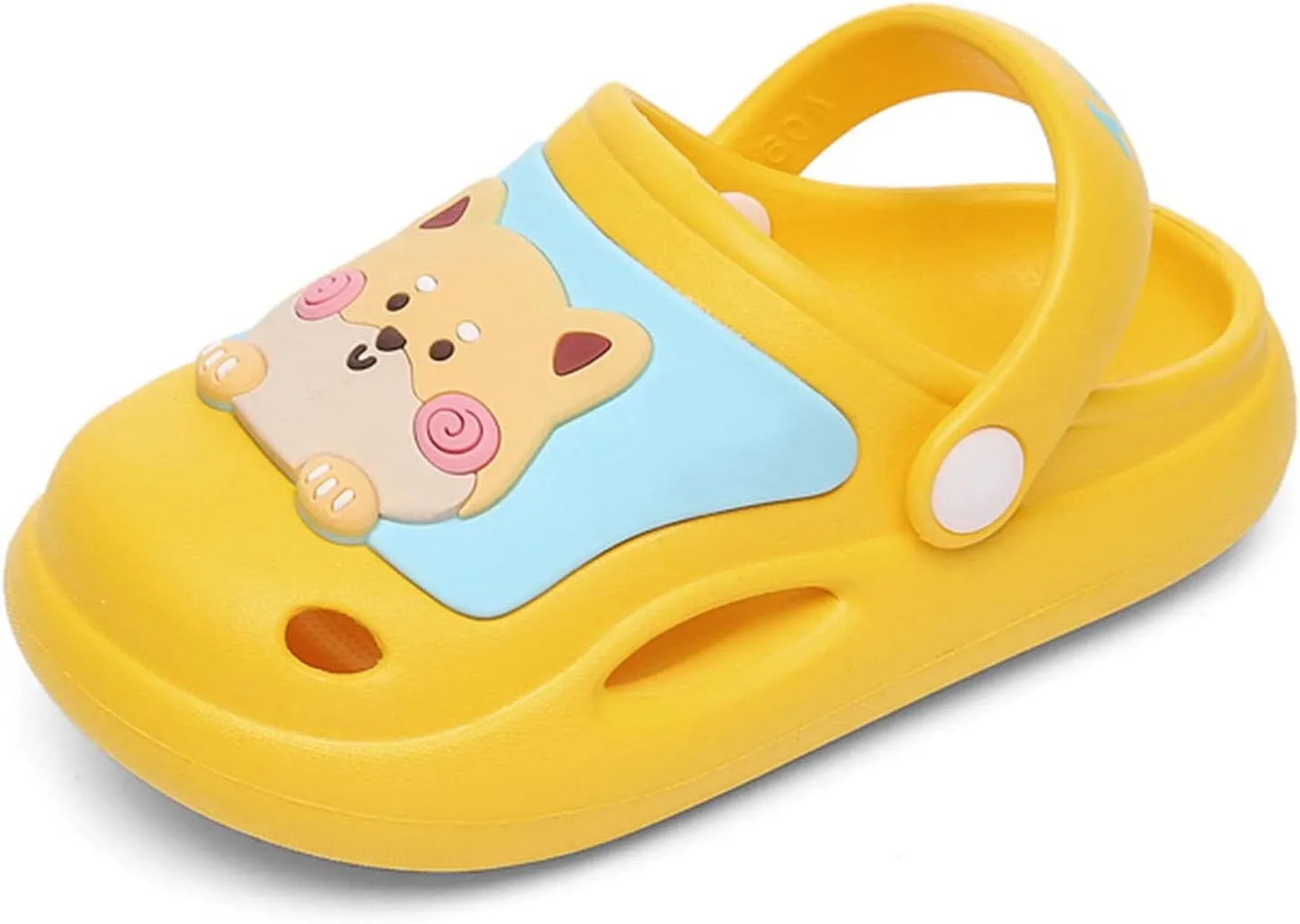 CERYTHRINA Toddler Kids Garden Clogs Shoes Cute Cartoon Summer Slippers Sandals for Boys Girls