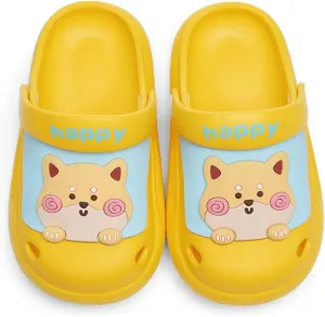 CERYTHRINA Toddler Kids Garden Clogs Shoes Cute Cartoon Summer Slippers Sandals for Boys Girls