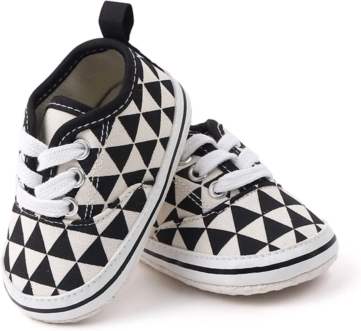 Child Socks Shoes Infant Toddler Shoes Soft Sole Plaid Lace Up Casual Shoes Infant Cute Toddler Non Slip Sneakers