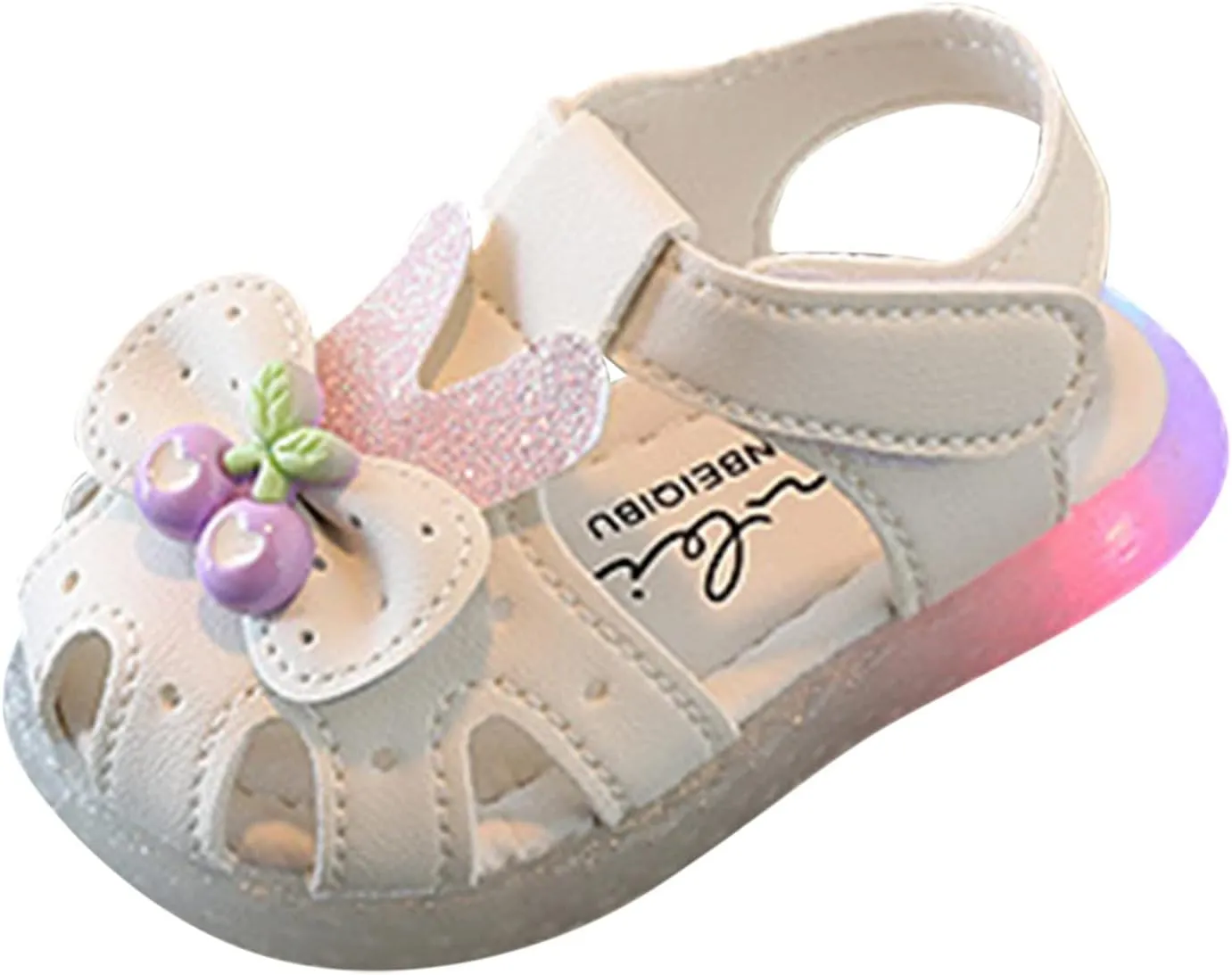 Children Shoes Flat Comfortable Soft Sandals Soft Sole Toddler Shoes Baotou Princess Light Kids Water