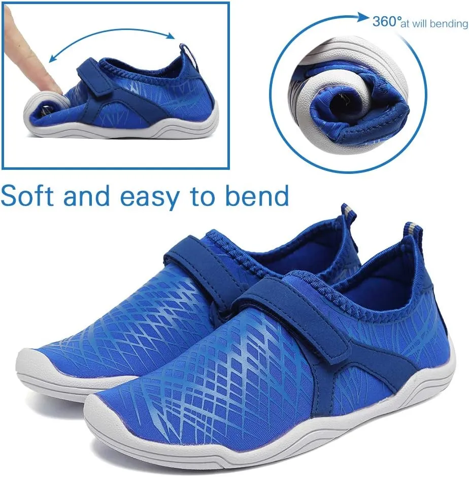CIOR Kids Water Shoes Boys & Girls Lightweight Sport Shoes Aqua Athletic (Toddler/Little Kid/Big Kid)