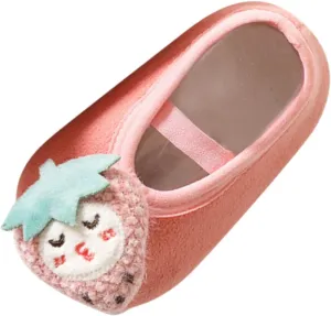 Crib Shoes for Kids Boys and Girls Indoor Floor Socks Non Slip Fashion Toddler Shoes Breathable Shoes 16Years