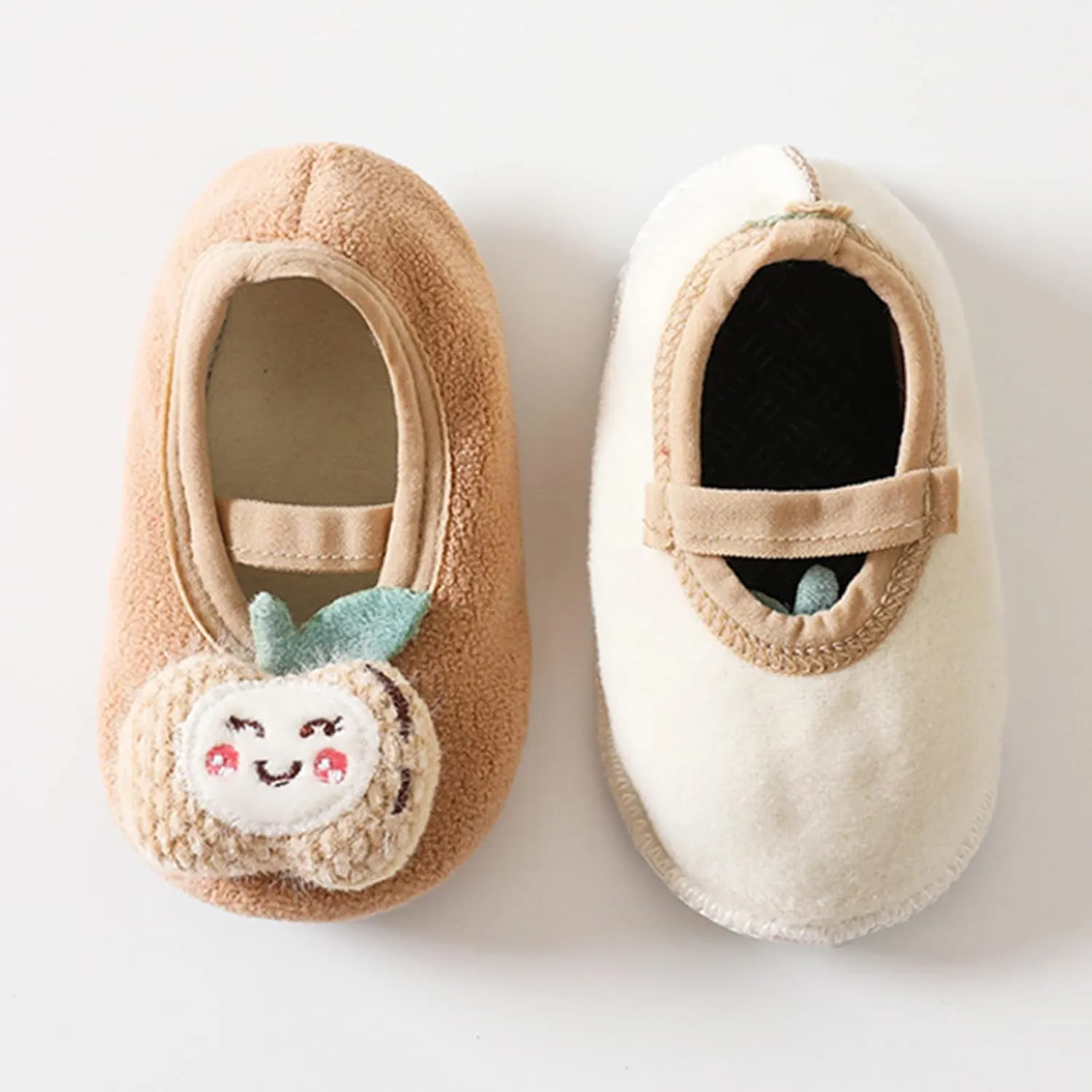 Crib Shoes for Kids Boys and Girls Indoor Floor Socks Non Slip Fashion Toddler Shoes Breathable Shoes 16Years