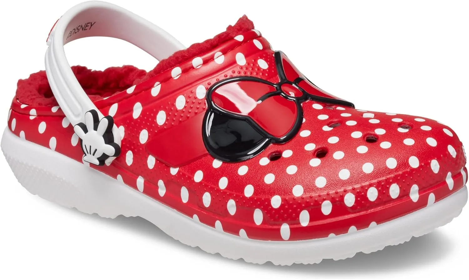 Crocs Unisex-Child Classic Lined Disney Clogs, Mickey and Minnie Mouse Shoes and Slippers