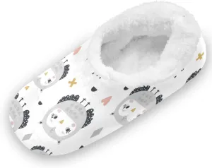 Cute Girl Owls Slippers for Kids Animals Home House Fuzzy Slippers Indoor Soft Plush Fleece Non Slip Casual Shoes for Boys Girls, XS