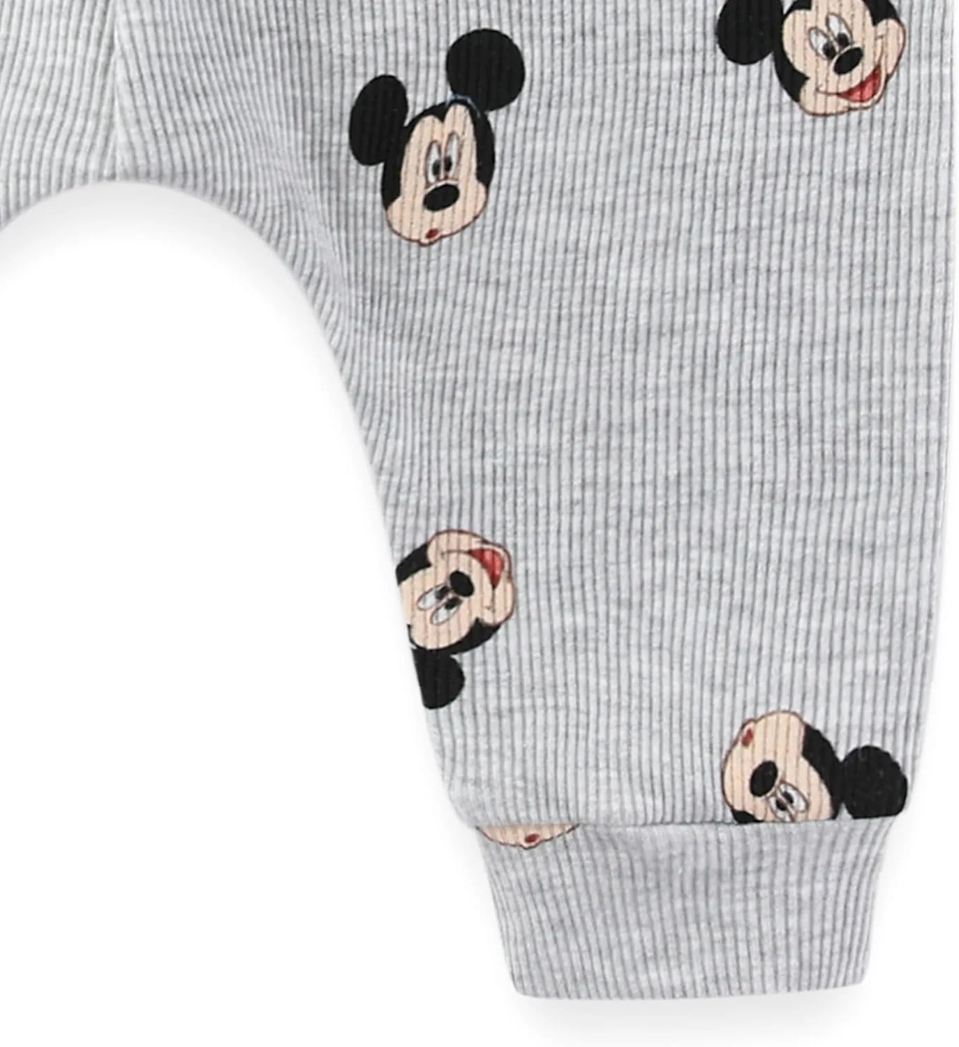 Disney Mickey Mouse Baby Boys Creeper and Pants Set with Bib for Newborn and Infants