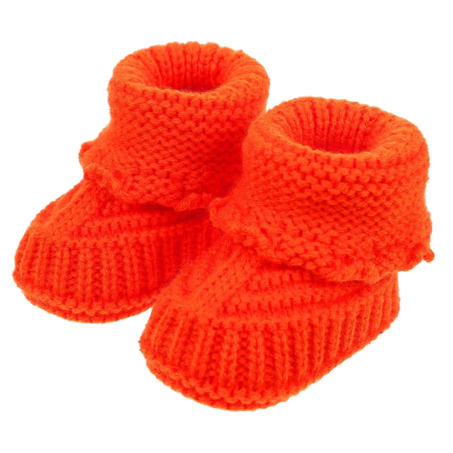 EXCEART Handmade Baby Knitting Shoes Newborn Crochet Booties 0-6 Months Soft Woolen Comfortable for Boys Girls