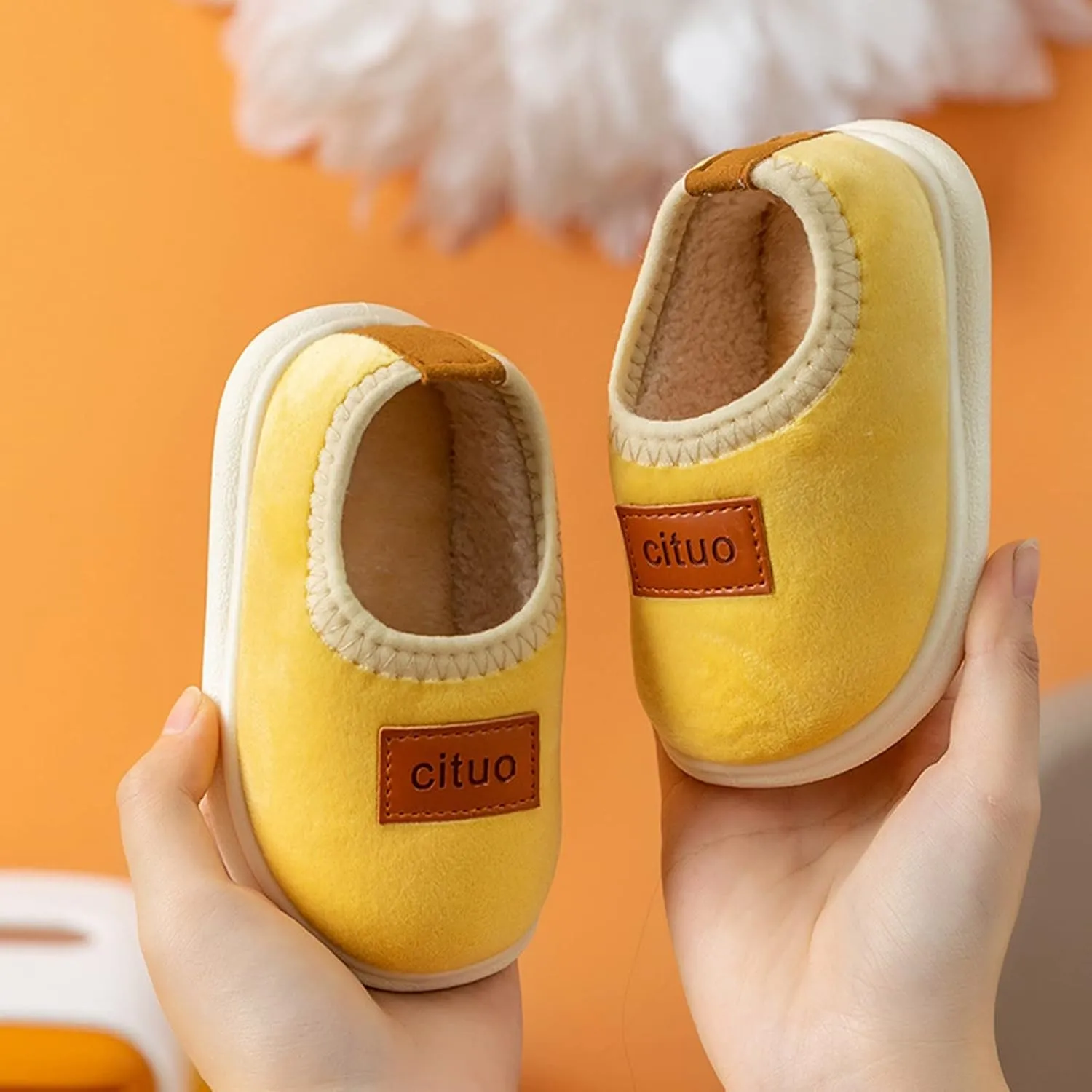 for Baby Girl Childrens Girl Cotton Shoes Solid Color Fashion Soft Sole Winter Warm Indoor Non Toddler Boys Summer Shoes