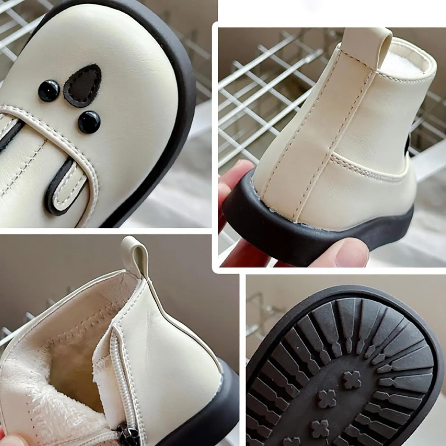 Girl Boots Girls And Boys Children's Casual Shoes Mesh Soft Sole Breathable Sports Short Boots High Top Ankle Boots