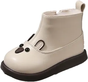 Girl Boots Girls And Boys Children's Casual Shoes Mesh Soft Sole Breathable Sports Short Boots High Top Ankle Boots