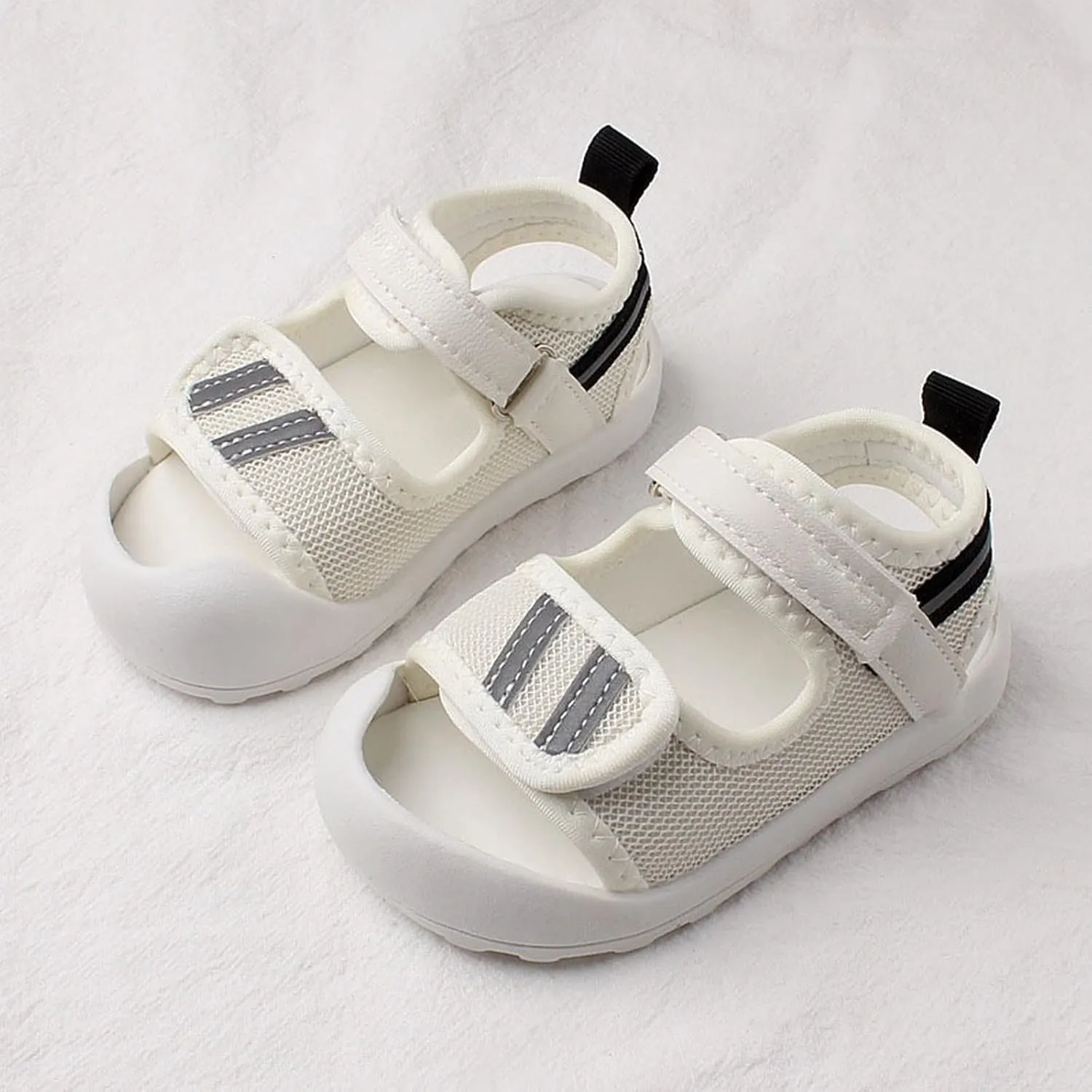 Girls Cleats Size 2 Baby Shoes 13 Year Old Boys' Baotou Sandals Walking Shoes Soft Sole Girls Sneaker Sandals Size 13