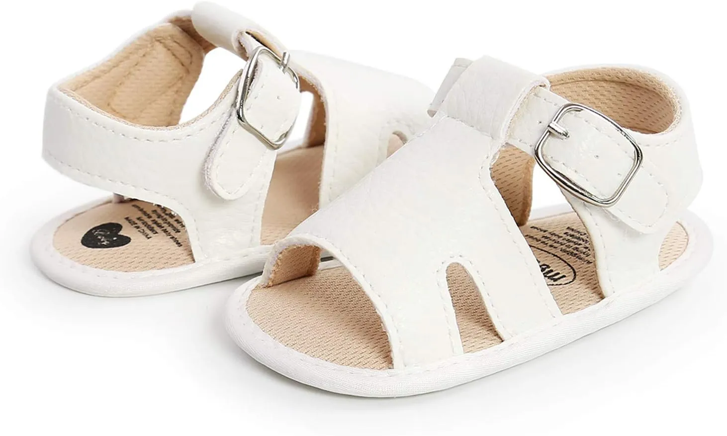 Girls Flat Baby Shoes Sole Boys Prewalker Sandals Soft Walking Rubber Non-Slip Baby Shoes Water Sandals for Girls