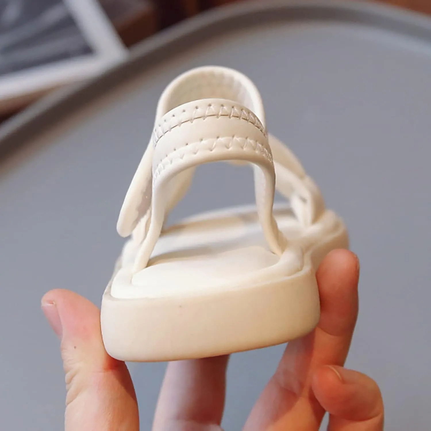 Girls' Sandals Summer Children's Soft Sole Shoes Fashion Girls' Princess Shoes Baby Beach Shoes Summer Sandals for Girls