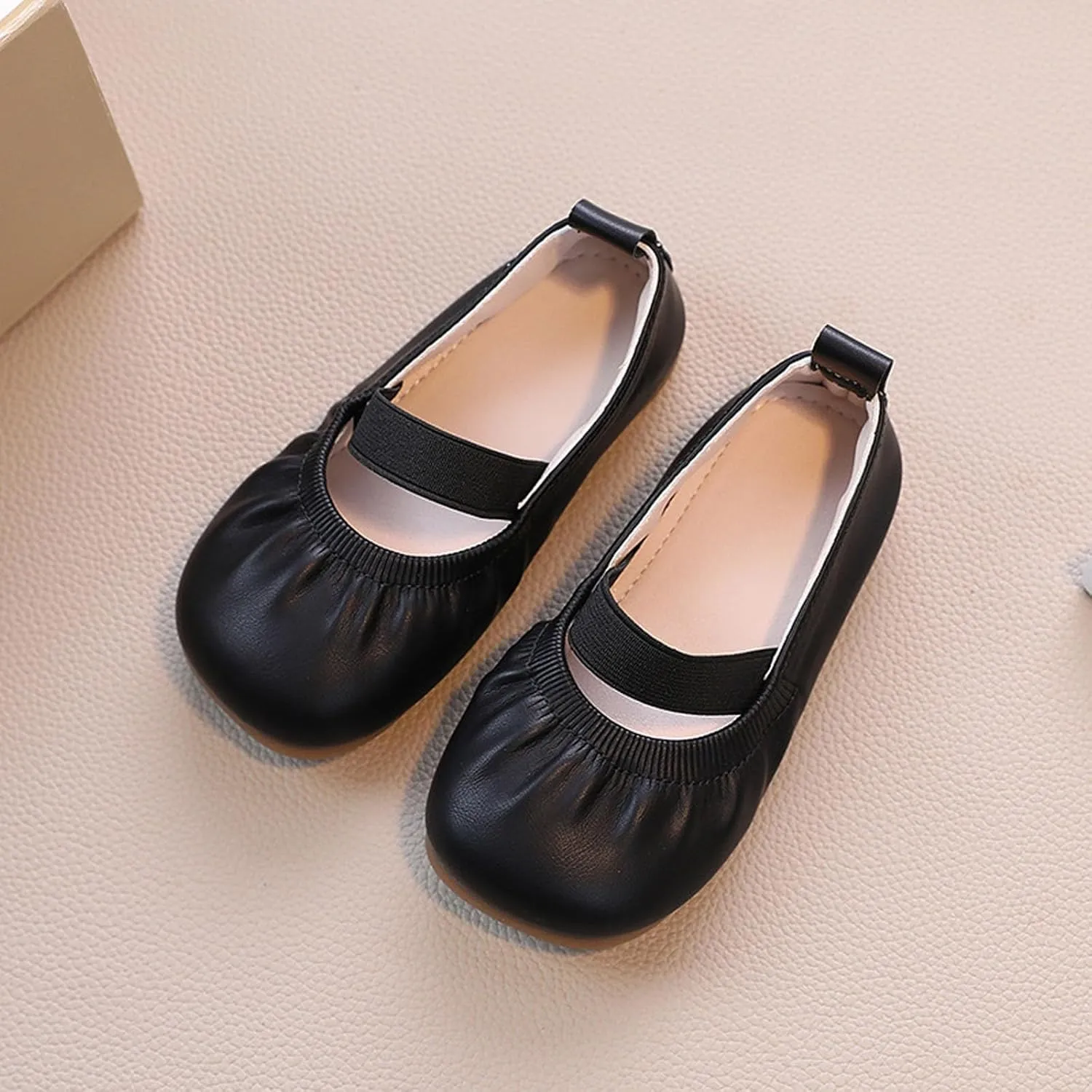 Girls Shoes Toddler Flower Girl Dress Shoes Girl Ballet Party School Shoes Wedding Soft Soles Shoes for The Girl
