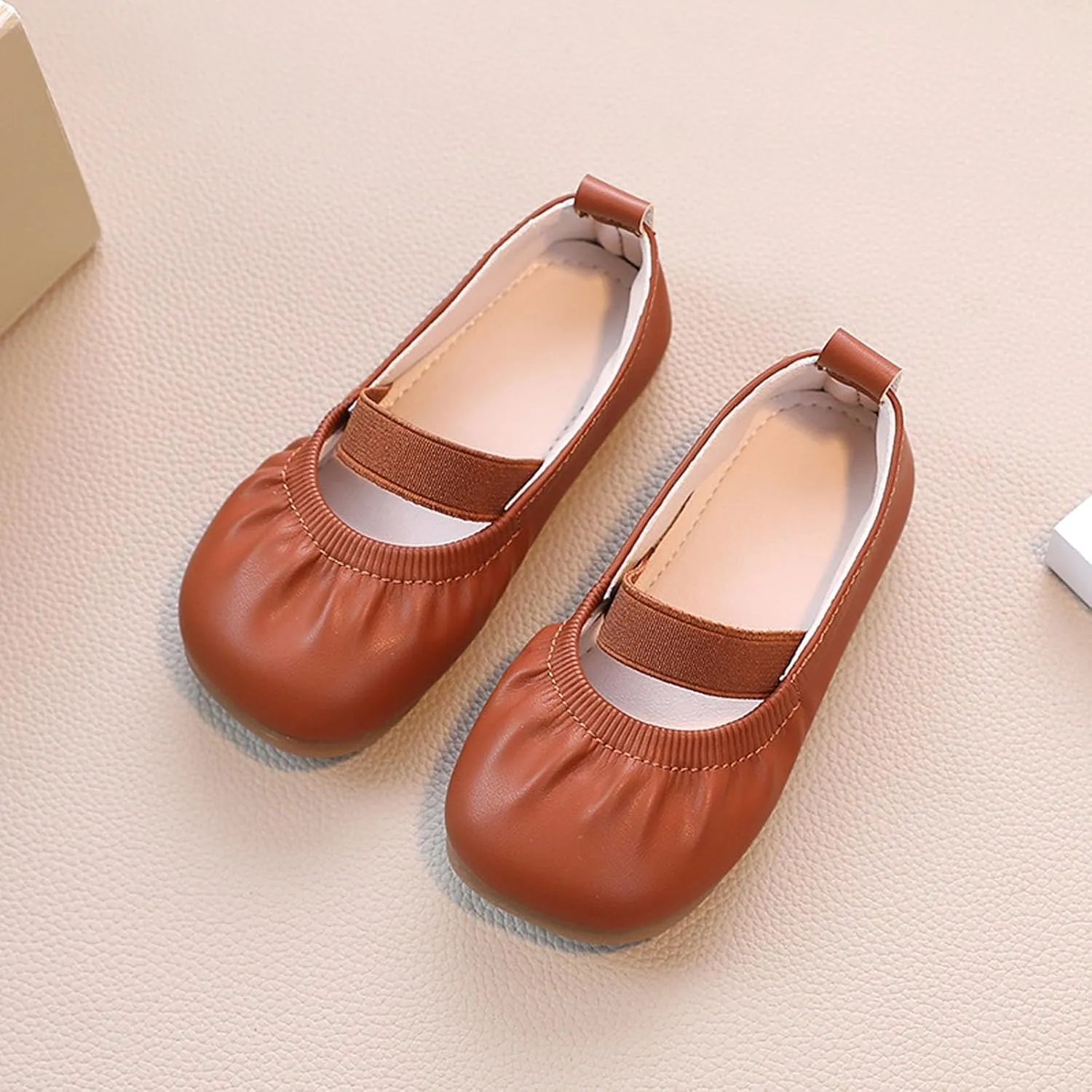 Girls Shoes Toddler Flower Girl Dress Shoes Girl Ballet Party School Shoes Wedding Soft Soles Shoes for The Girl