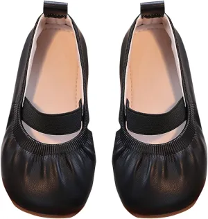 Girls Shoes Toddler Flower Girl Dress Shoes Girl Ballet Party School Shoes Wedding Soft Soles Shoes for The Girl