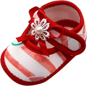 Girls Sneakers Size 3 Sandals Prewalker Baby Single Shoes Soft Printing Girls Sole Watermelon Baby Shoes Baby Girl Tennis
