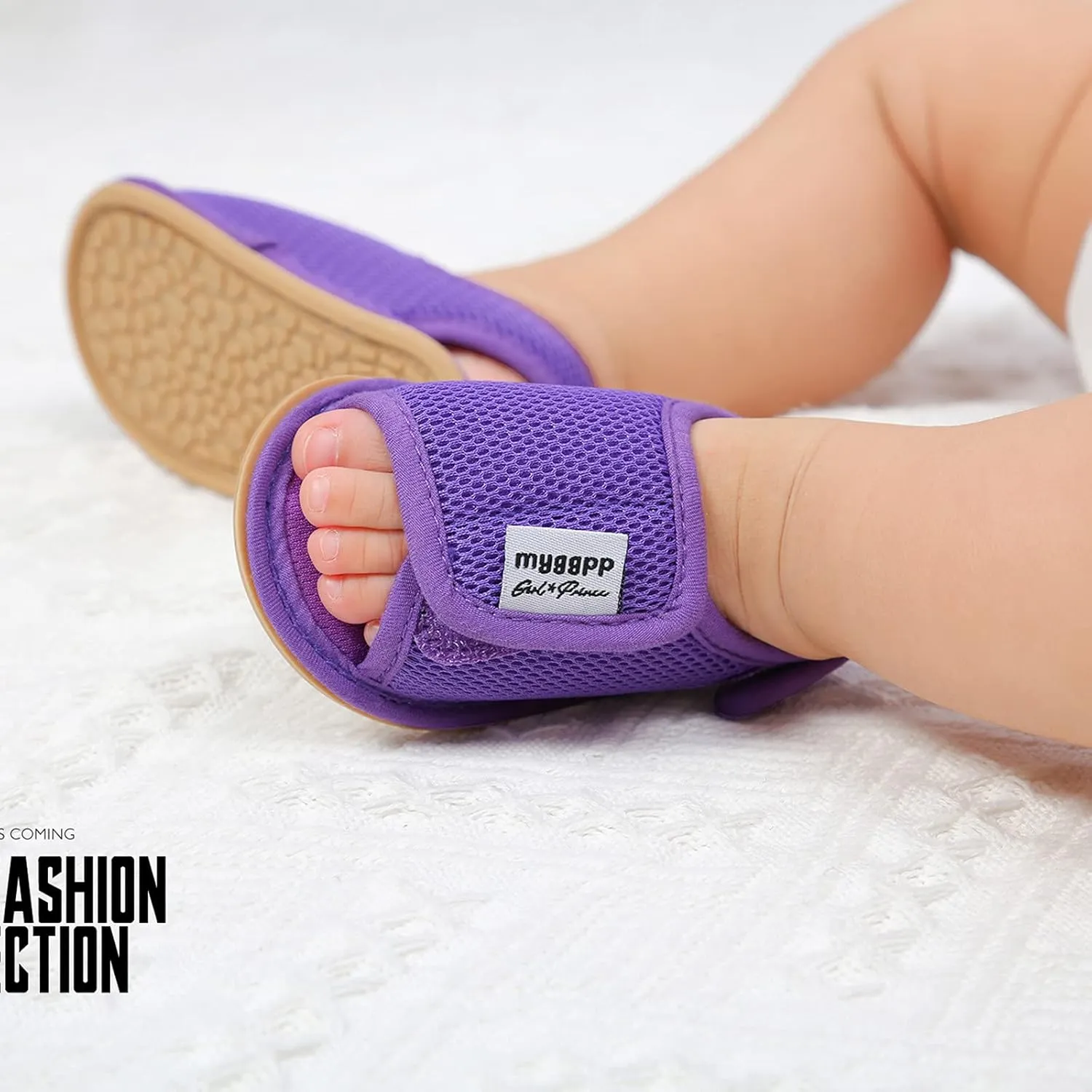 HIUARA Infant Baby Boys Girls Summer Beach Sandals Non Slip Soft Rubber Sole Toddler Outdoor Open-Toe First Walker Shoes