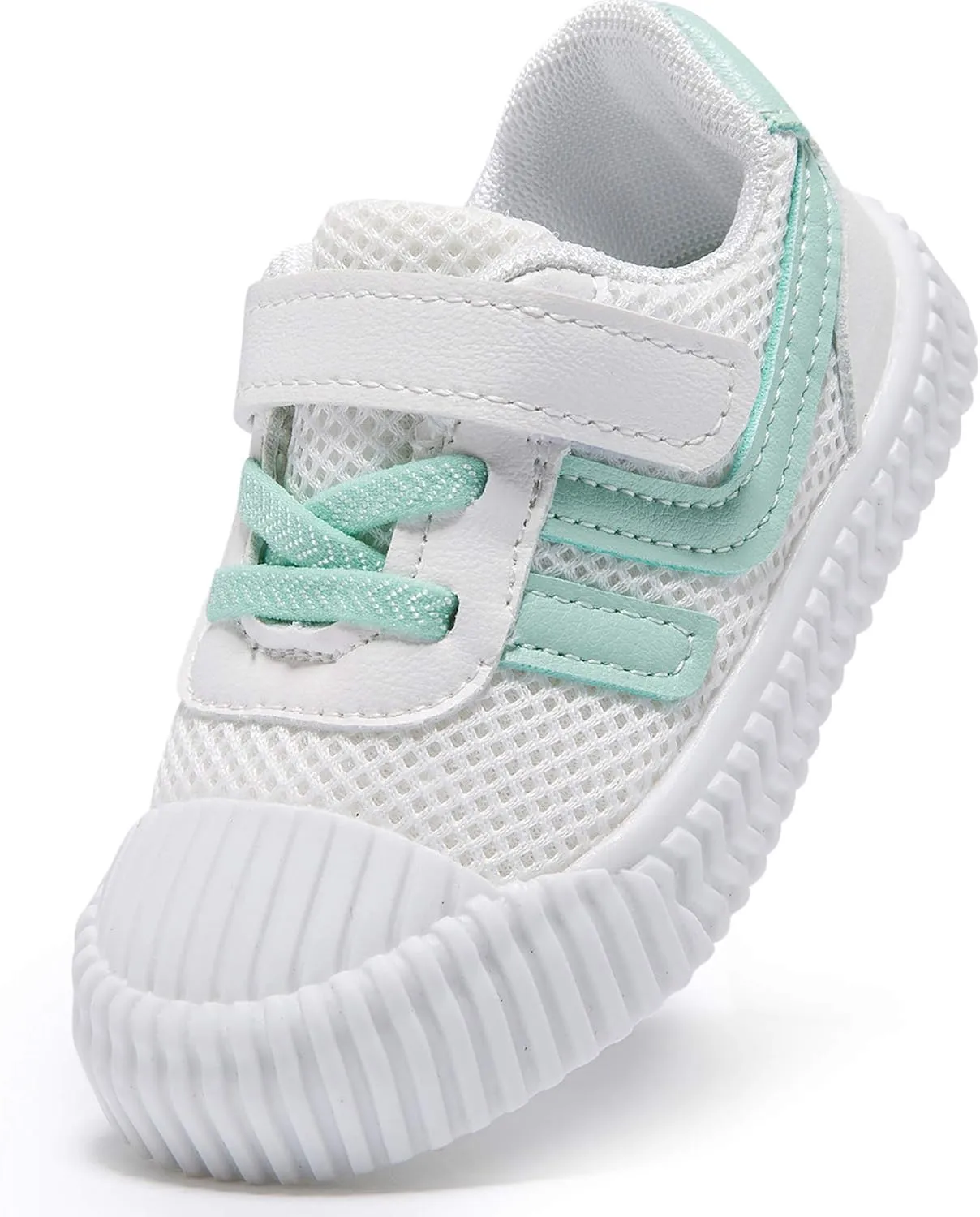 HLMBB Baby Shoes Sneakers for Infant Toddler Girls Boys Kids Babies 6 9 12 18 Months Pre Walker Black