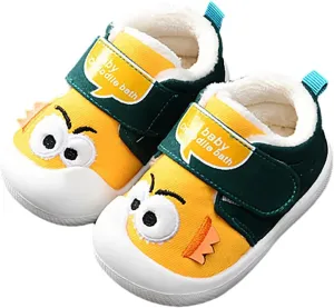 Infant Baby Boy Girl Sneakers Fall and Winter Soft Sole Non Slip Padded Cotton Shoes Infant Size 5 Shoes Boys