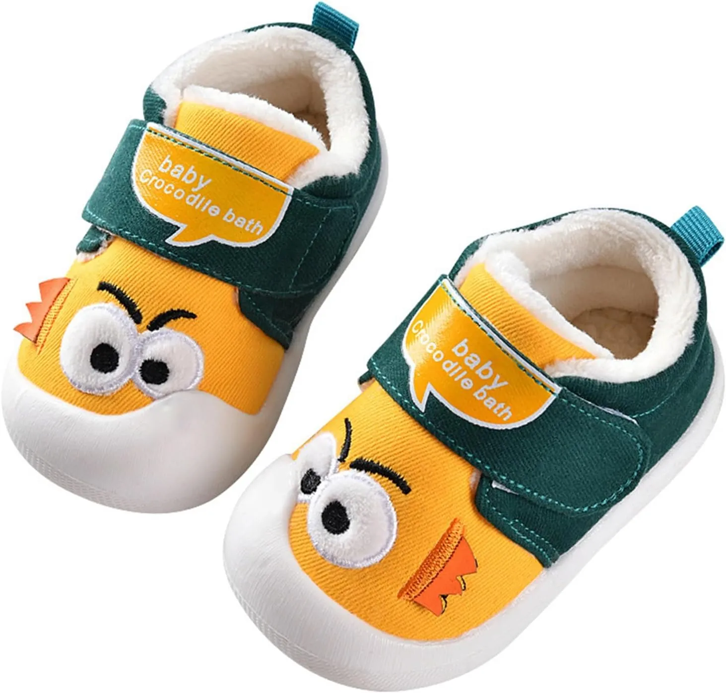 Infant Baby Boy Girl Sneakers Fall and Winter Soft Sole Non Slip Padded Cotton Shoes Infant Size 5 Shoes Boys