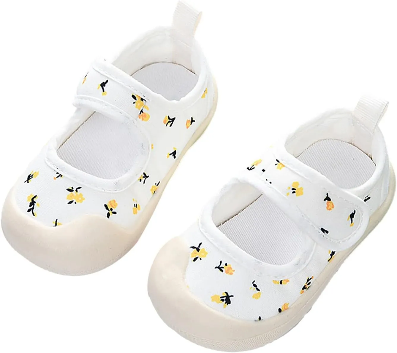 Infant Baby Boys Girls Floral Print Sandals Rubber Soft Bottom Canva Shoes Summer Cute Breathable Walking Sandals