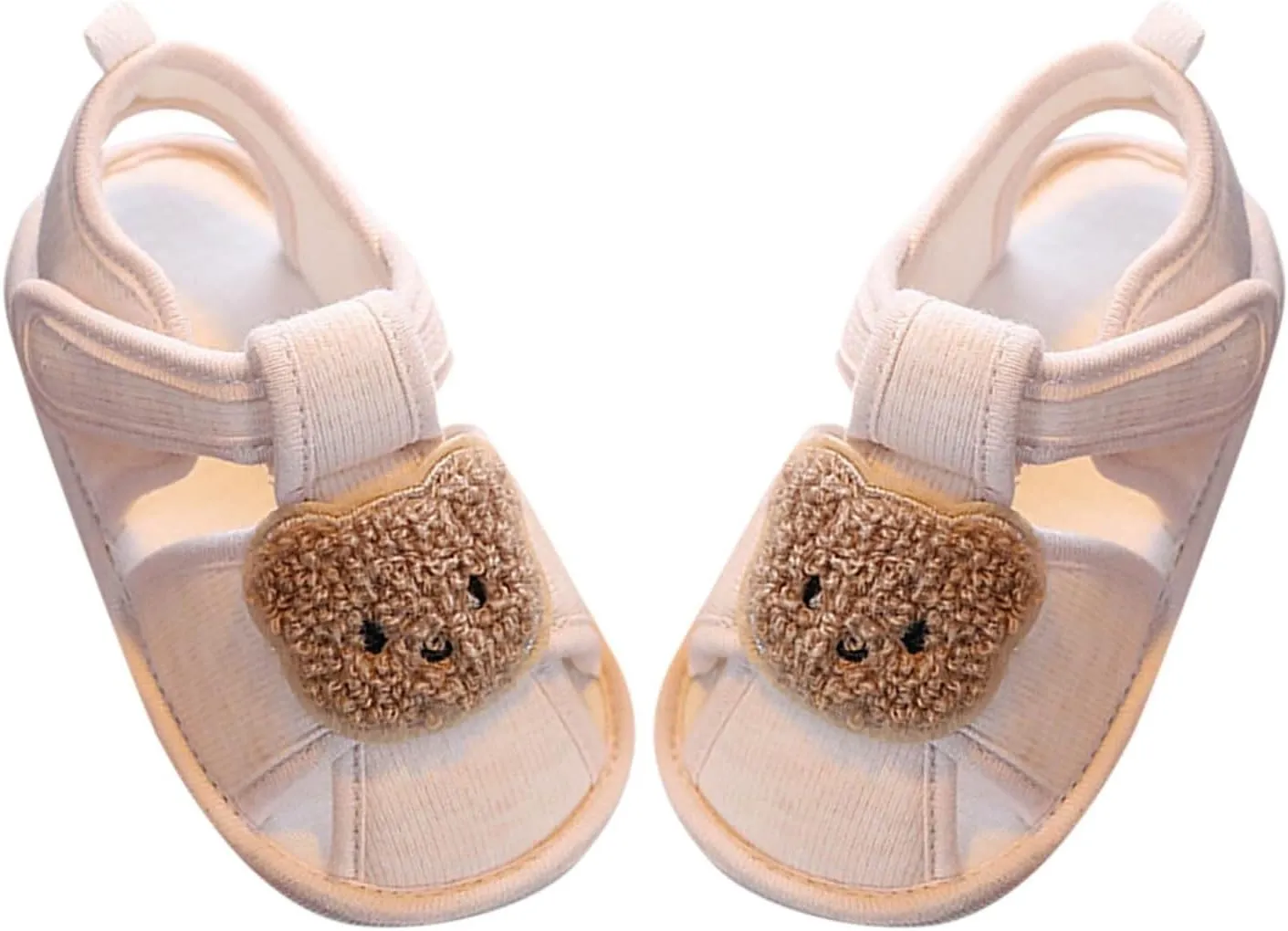 Infant Baby Boys Girls Summer Softy Beach Sandals Breathable Cartoon Anti-slip Soft Sole First Walkers Crib Shoes