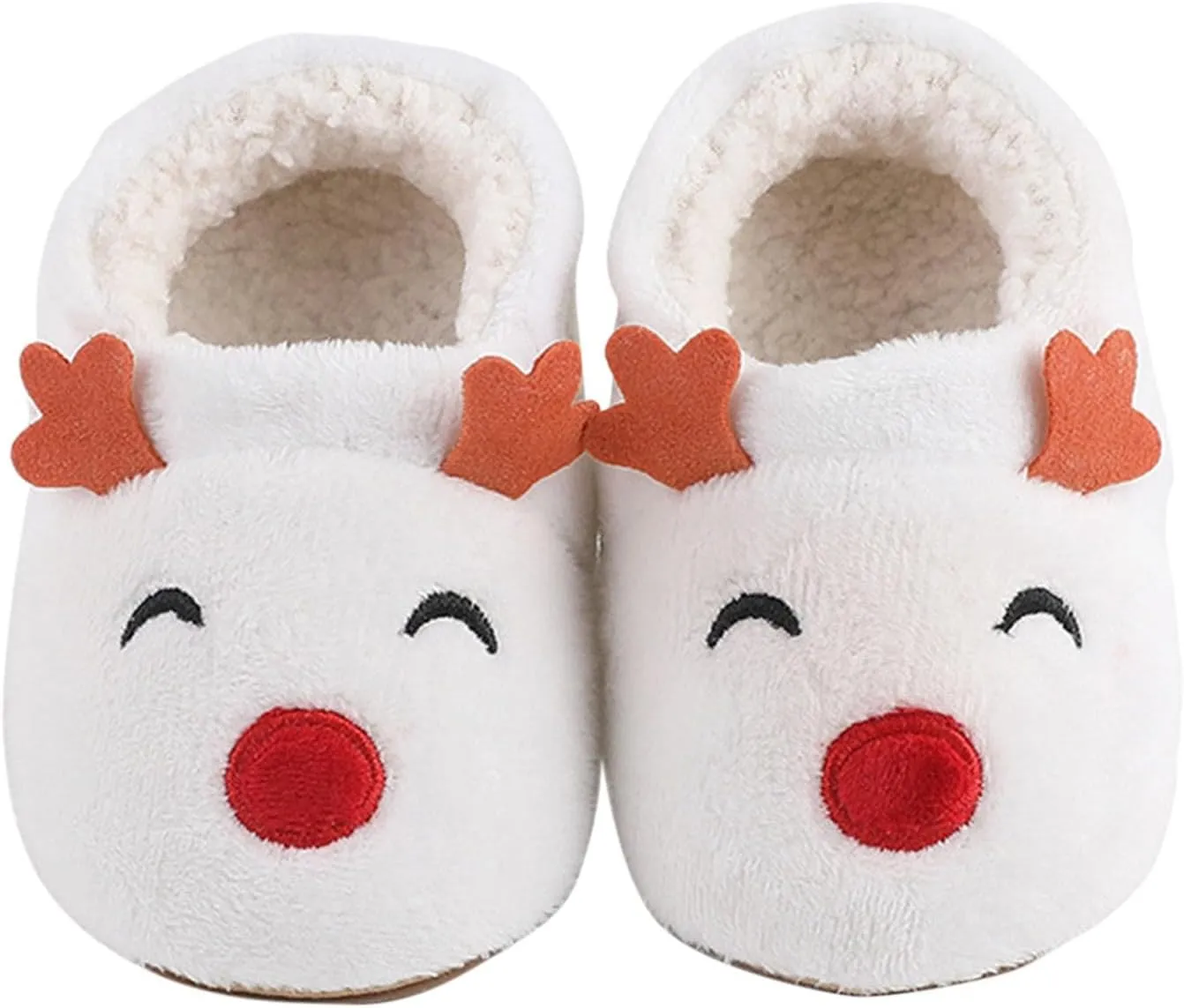 Infant Christmas Booties Soft Baby Santa Winter Warm Slippers Snow Boots Shoes Christmas Tree Prints House Slipper