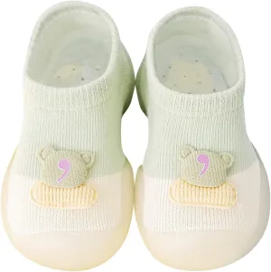 Infant Cute Cartoon Socks Shoes Baby Walking Shoes Cute Cartoon Soft Soles Antislip Shoes Baby Sock Shoes