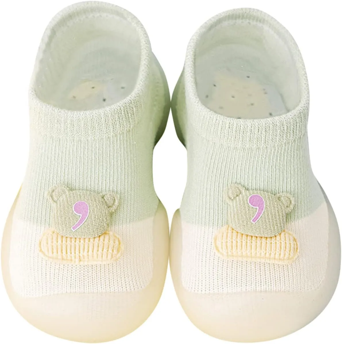 Infant Cute Cartoon Socks Shoes Baby Walking Shoes Cute Cartoon Soft Soles Antislip Shoes Baby Sock Shoes