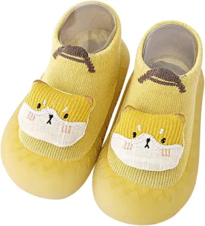 Infant Cute Cartoon Socks Shoes Toddler Warm Shoes The Floor Socks Non Slip Casual Shoes Baby Walking Shoes
