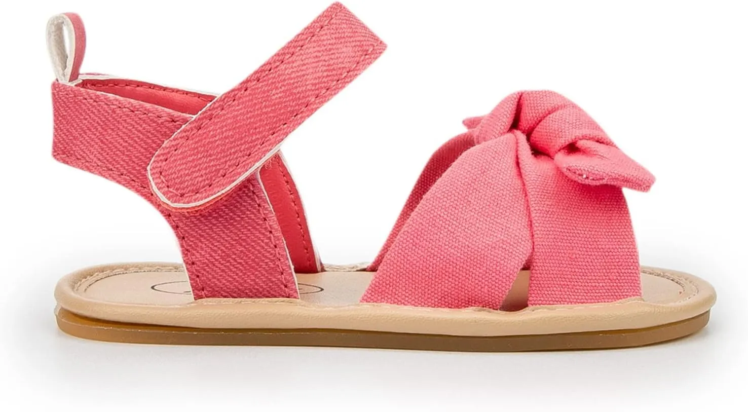 Infant Girls Open Toe Bowknot Shoes First Walkers Shoes Summer Toddler Flat Sandals Kids Jelly Sandals