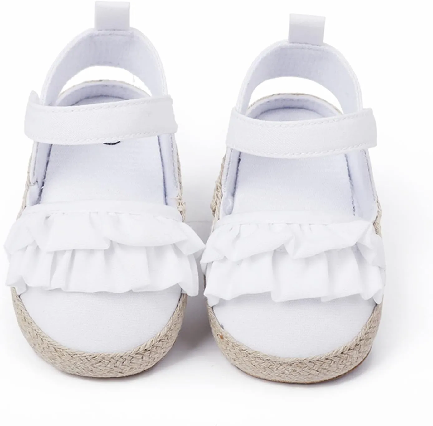 Infant Girls Ruffles Shoes First Walkers Shoes Summer Toddler Flat Sandals Sandals Size 13 Girls