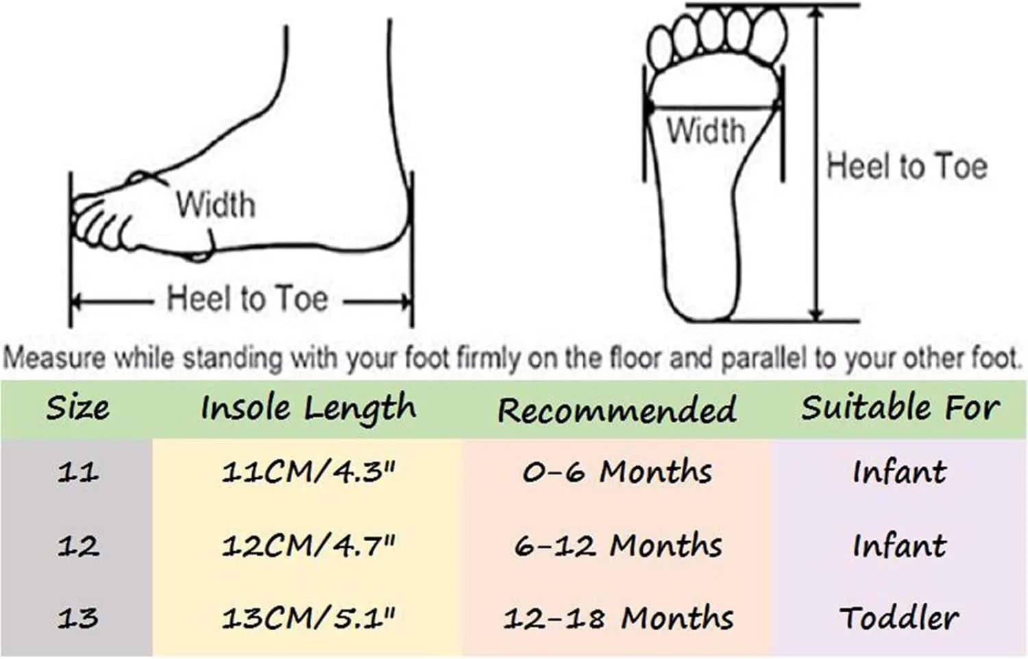 Infant Girls Ruffles Shoes First Walkers Shoes Summer Toddler Flat Sandals Sandals Size 13 Girls