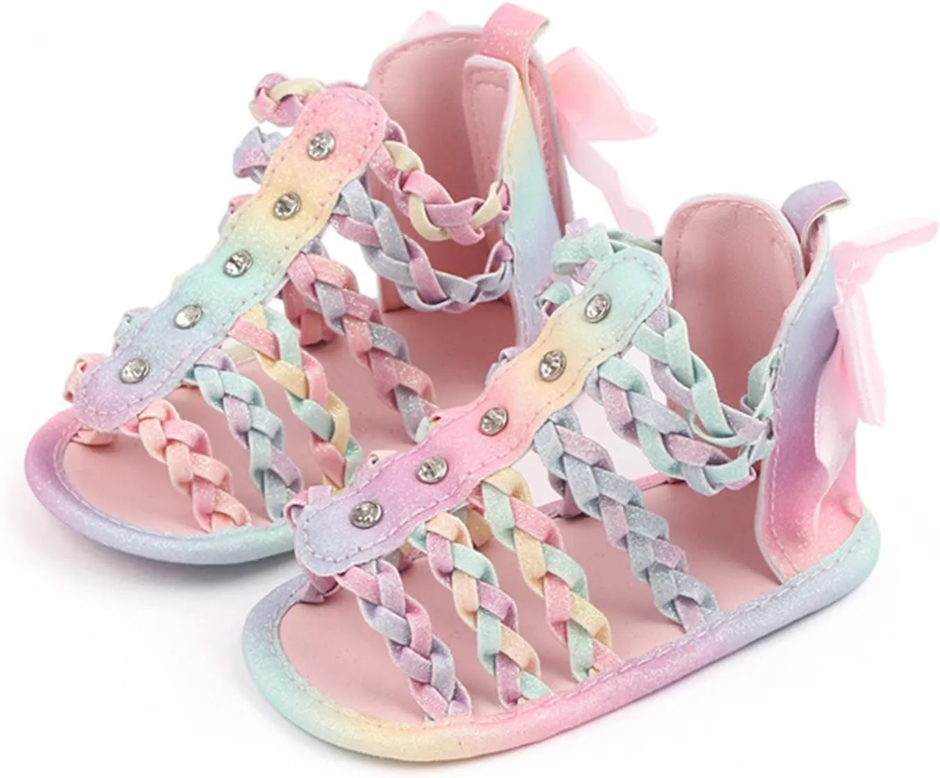 Infant Girls Single Shoes Hollow Out First Walkers Shoes Toddler Sandals Princess Shoes Sandals Size 13 Girls