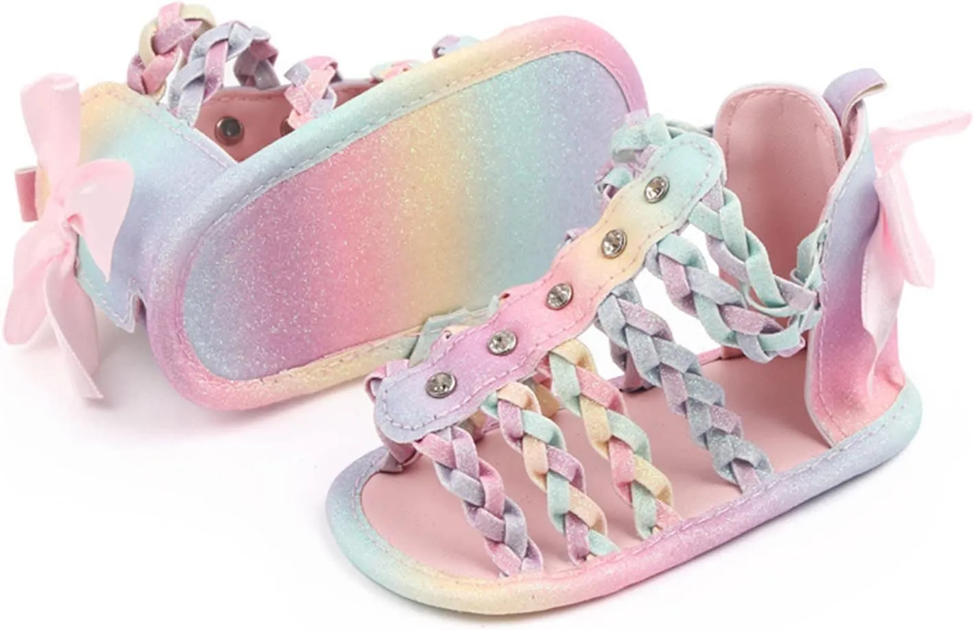 Infant Girls Single Shoes Hollow Out First Walkers Shoes Toddler Sandals Princess Shoes Sandals Size 13 Girls