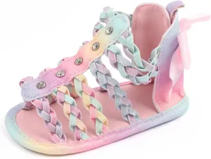 Infant Girls Single Shoes Hollow Out First Walkers Shoes Toddler Sandals Princess Shoes Sandals Size 13 Girls
