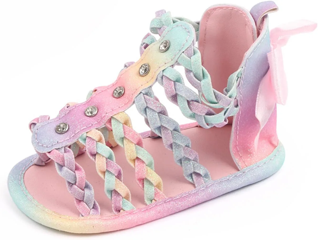 Infant Girls Single Shoes Hollow Out First Walkers Shoes Toddler Sandals Princess Shoes Sandals Size 13 Girls